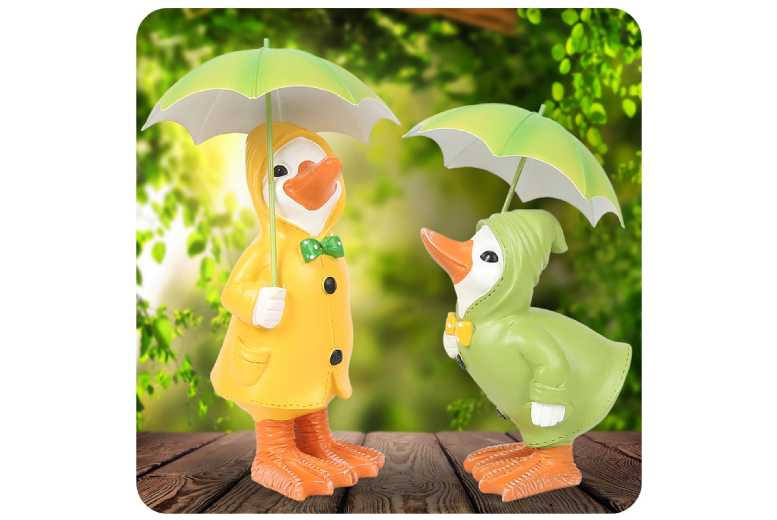Garden Duck Ornaments