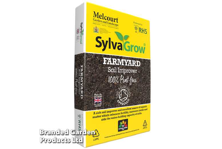 Rhs Sylvagrow Farmyard Manure -50 Litres