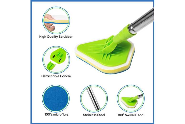 Extendable Bathroom Cleaning Mop