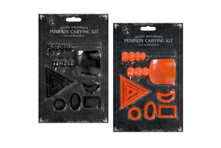 Halloween Pumpkin Carving Set – 9 Pieces