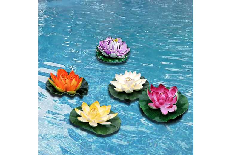Artificial Floating Lotus Flowers