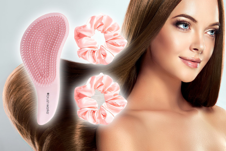 Detangling Brush & Scrunchie Set