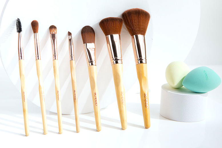 Makeup Brush and Sponge Set