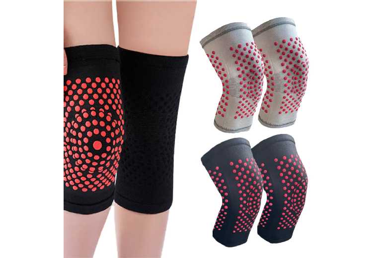 Self-Heating Knee Pads