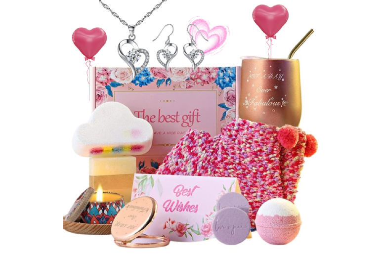 12PC Bath Pamper Gifts+Jewellery Set