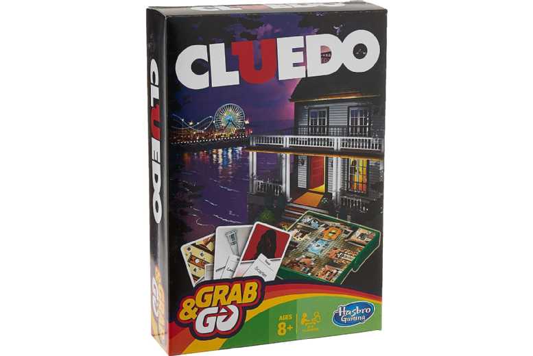Cluedo Hasbro Gaming Grab & Go Game