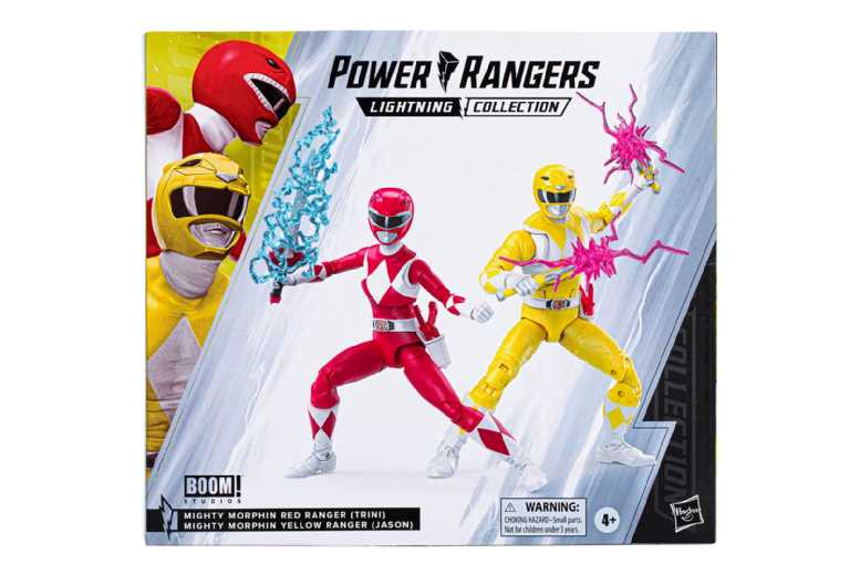 Mighty Morphin Yellow  & Red Ranger