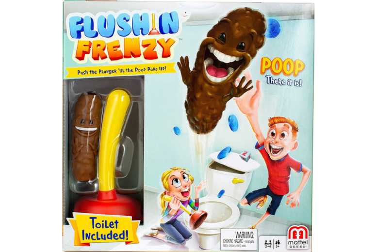 Mattel Games FWW30 Flushing Frenzy Game