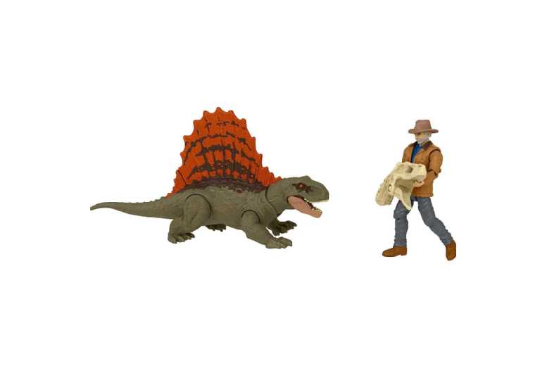 Jurassic World Dr. Alan Grant&Dimetrodon