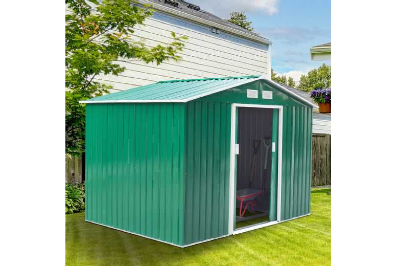 Outsunny Metal Garden Shed