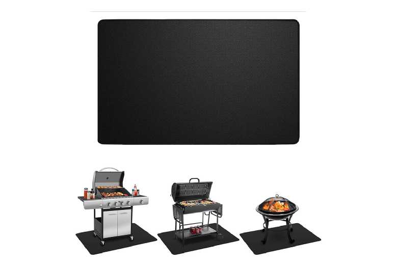 165x99cm Fireproof Under BBQ Grill Mat