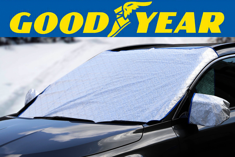 Goodyear Quilted Car Windshield Cover
