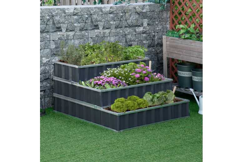 3 Tier Raised Bed Planer Box Kit