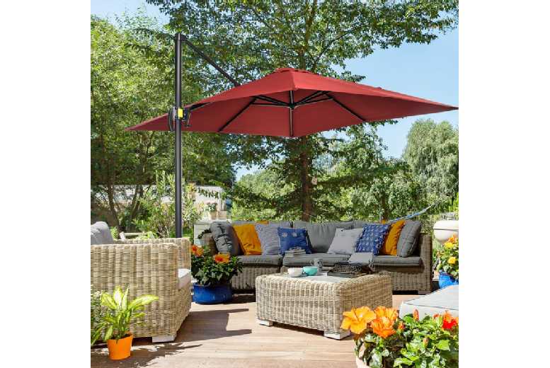 Outsunny 2.5 x 2.5m Patio Parasol