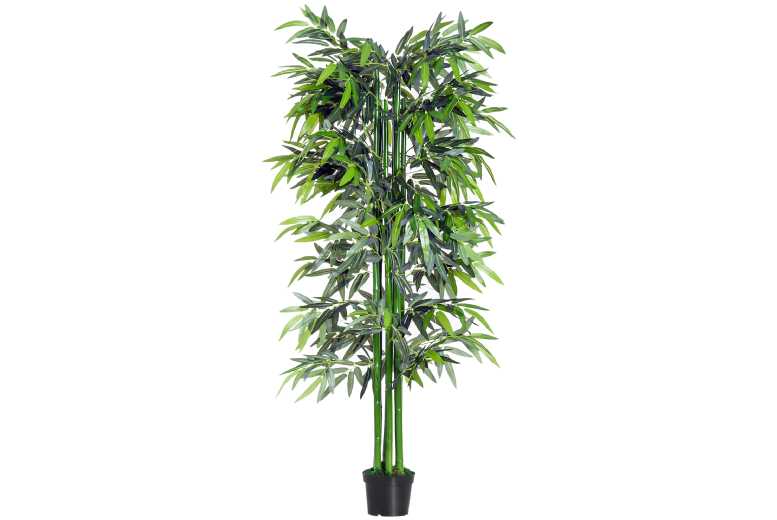 Outsunny Artificial Bamboo Tree Plant