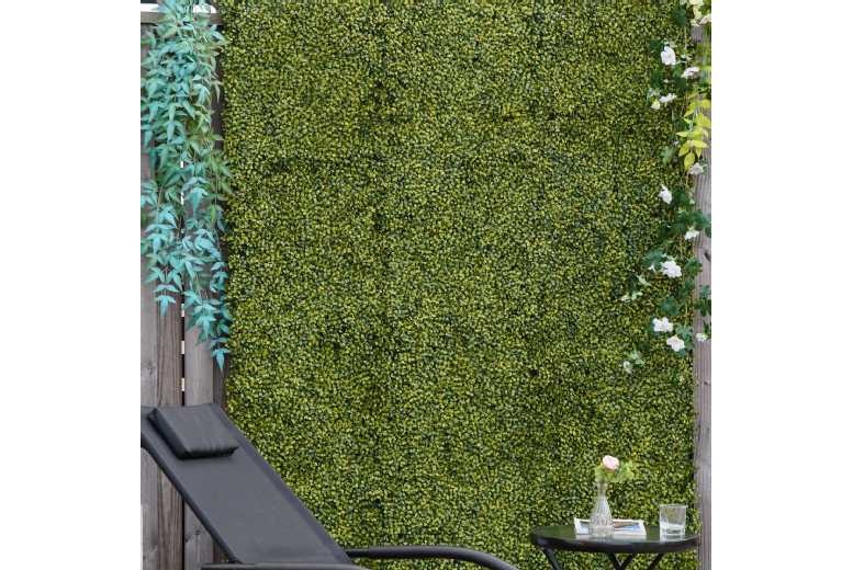 Outsunny Artificial Boxwood Wall Panels