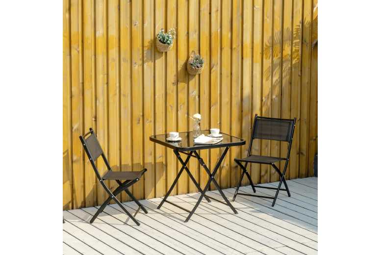 Outsunny 3 Pieces Dining Bistro Set