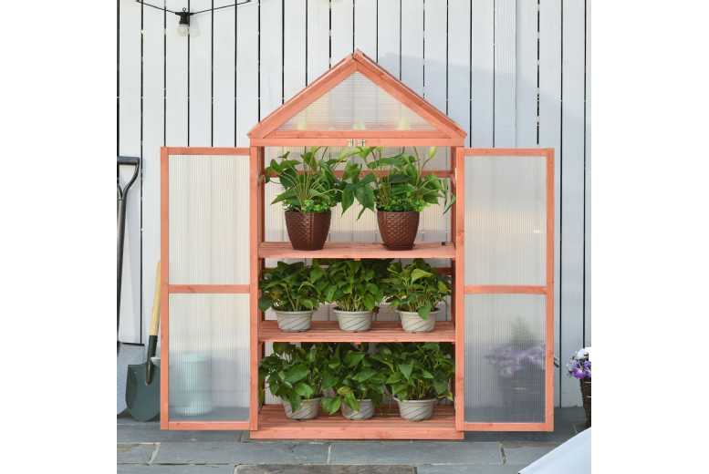 Outsunny Cold Polycarbonate Greenhouse