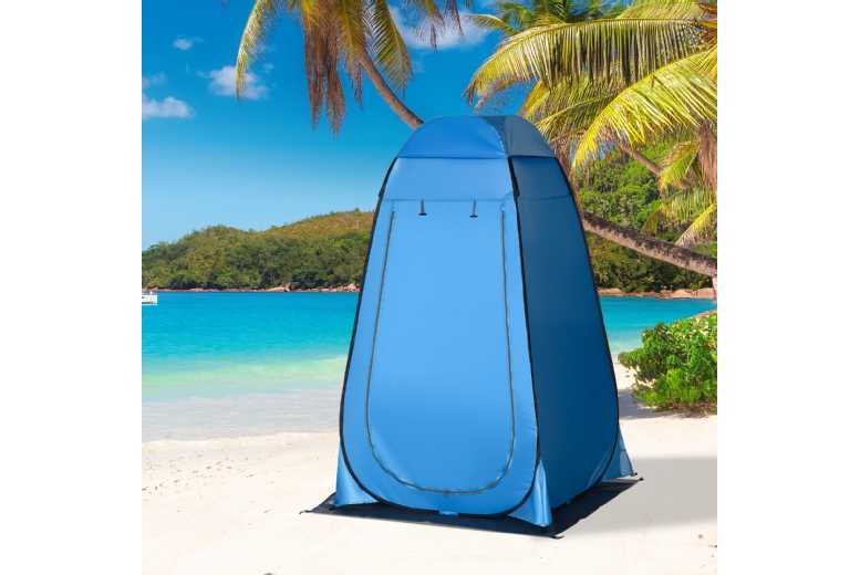 Outsunny Pop Up Camping Shower Tent