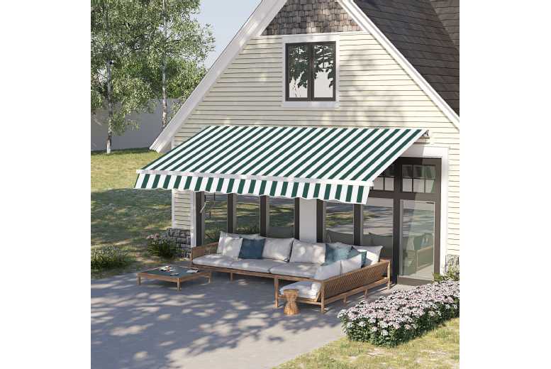 HOMCOM Manual Awning Canopy