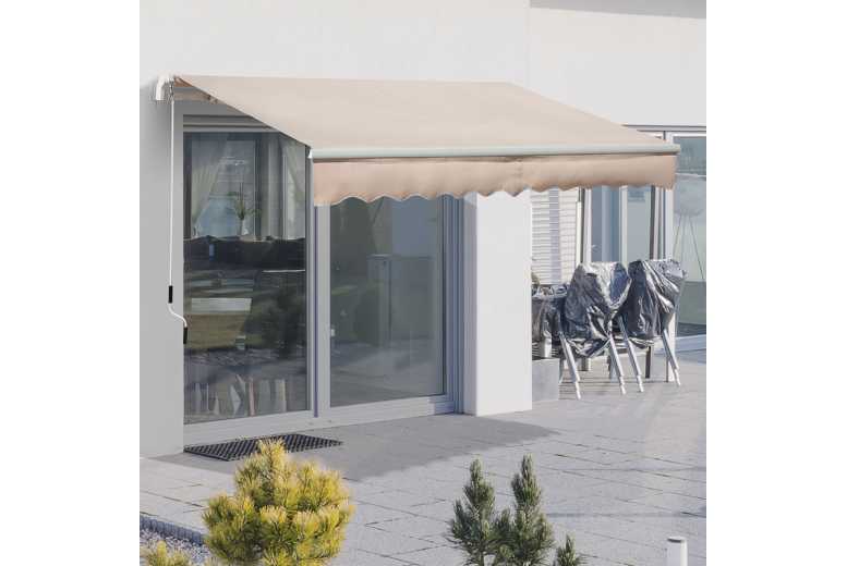 Outsunny Window Awning Canopy, UV, 3x2m
