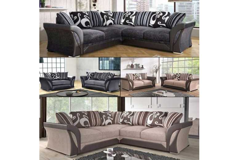 Modern Corner Sofa or 3+2 Seater Sofa