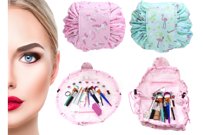 Drawstring Makeup Bags – 2 Colours