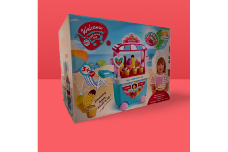 Childrens Mini Ice Cream or BBQ Cart