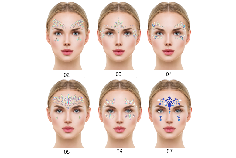 Festival & Fancy Dress Face Jewels