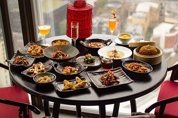 Dynasty Brunch with Bottomless Drinks for Two at Hutong