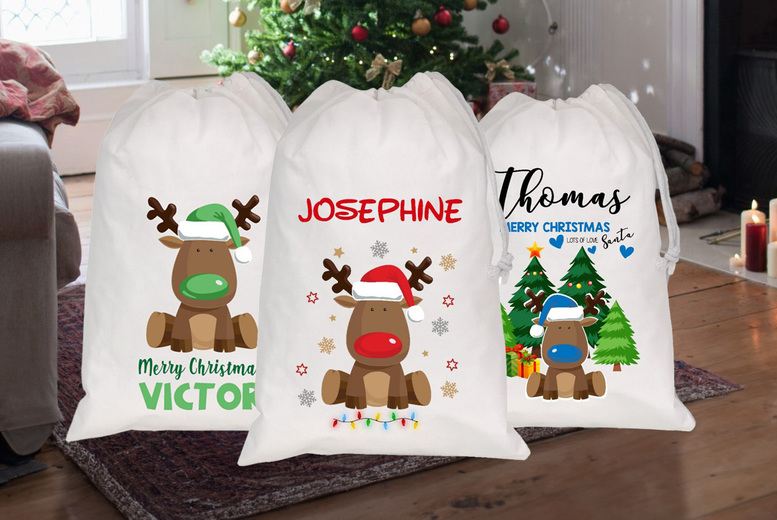 Personalised Extra Large Christmas Gift Bag