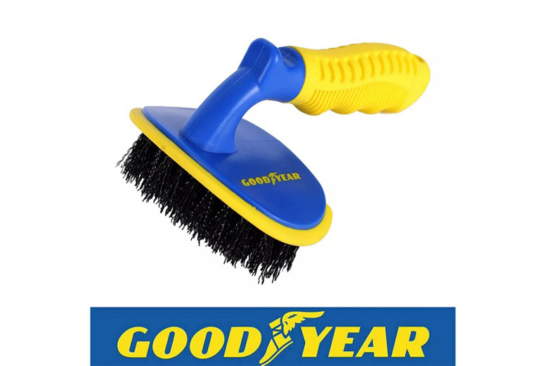 Soft Bristle Wheel Cleaning Brush | Wowcher
